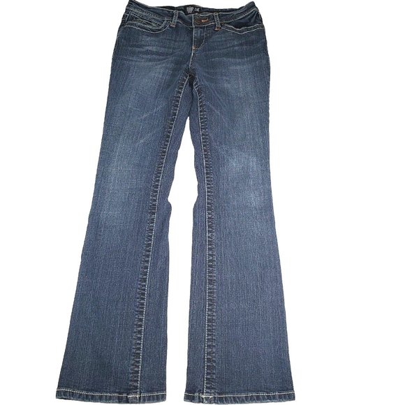 A.N.A Jeans Womens Size 4 Flap Pockets Mid Rise Bootcut Medium Wash Waist 28" - Picture 9 of 10